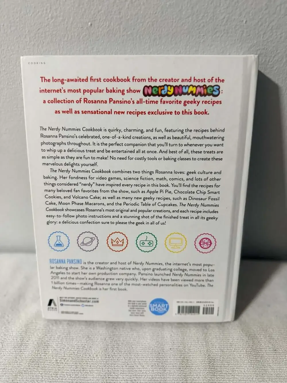 The Nerdy Nummies Cookbook: Sweet Treats for the Geek in All of Us by Rosanna Pa